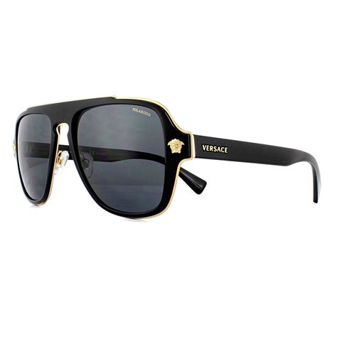 big versace sunglasses|authentic black polarized Versace sunglasses.